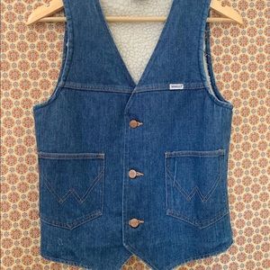Vintage Wrangler Denim Vest